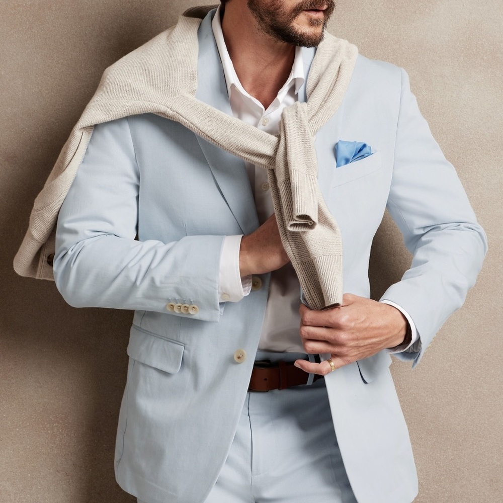 Size 42” regular Banana Republic mens blazer